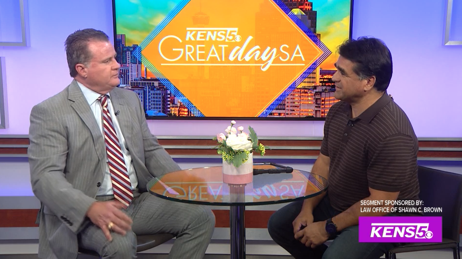 Shawn Brown Discusses 25 Years of Legal Expertise on KENS 5 Great Day